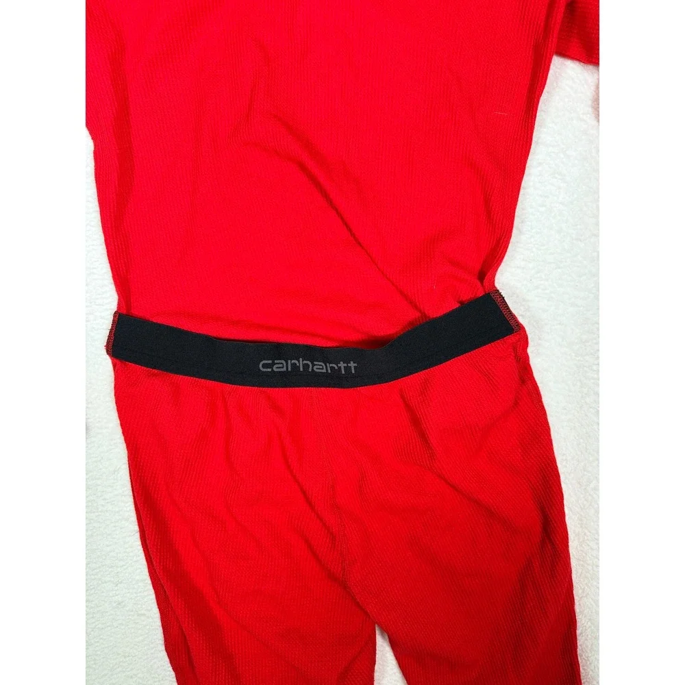 Carhartt Union Suit Thermal One Piece Base Layer Long John Mens S Waffle Knit